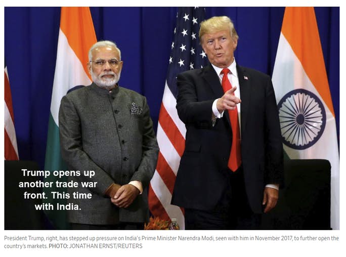 War With The World Trump Puts Tariffs On India Considers Australia - 